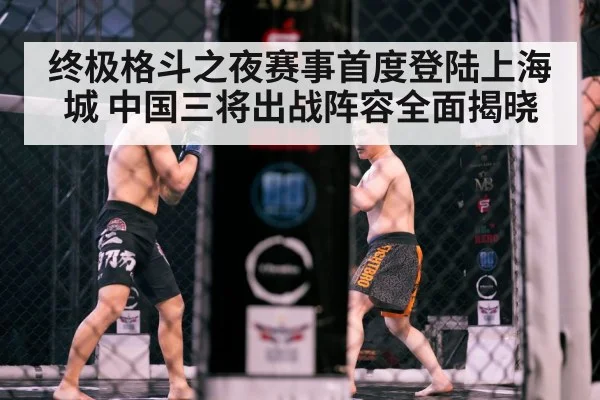 终极格斗之夜赛事首度登陆上海城 中国三将出战阵容全面揭晓